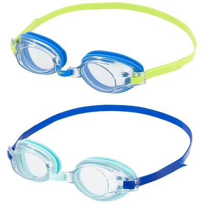 Speedo Kids Skimmer Goggles - 2pk - Blue