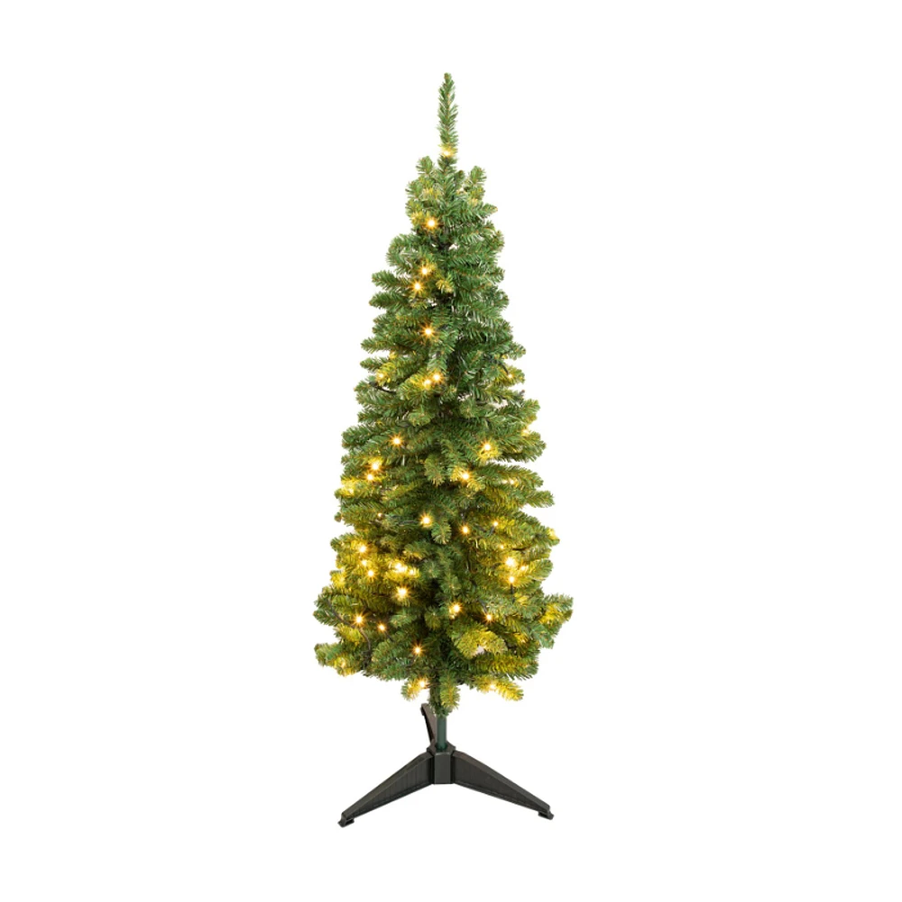 Danson Decor Artificial Christmas Tree with String Lights - 1.20 m