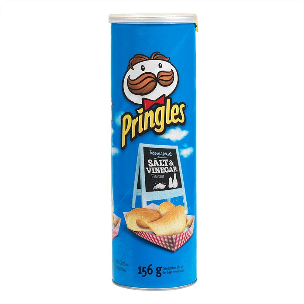 Pringles Potato Chips - Salt & Vinegar - 156g