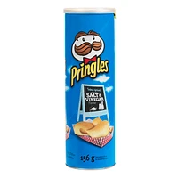 Pringles Potato Chips - Salt & Vinegar - 156g