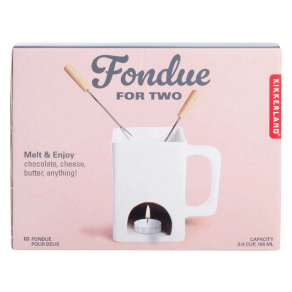 Kikkerland Fondue for Two