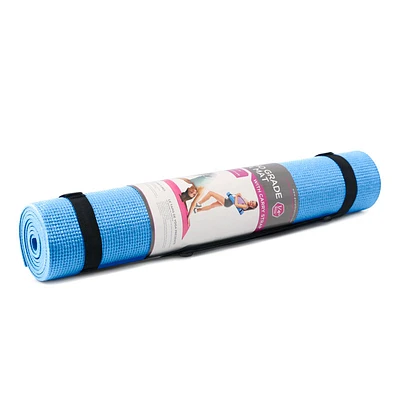 PurAthletics Yoga Mat with Strap - 5mm - Teal