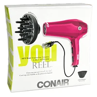 Conair Tourmaline Ceramic Dryer with Retractable Cord - 241C-2