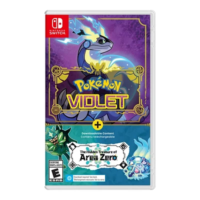 Nintendo Switch Pokemon Violet + The Hidden Treasure of Area Zero