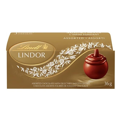 Lindt LINDOR Chocolate Truffles - 36g/3pk