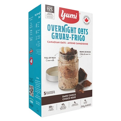 Yumi Organic Dark Choco Overnight Oats - 250g