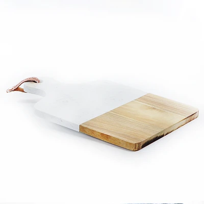 Cheeseboard Marble & Acacia Wood