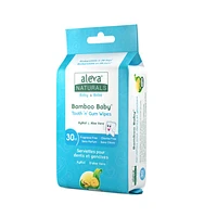 Bamboo Baby Tooth 'n' Gum Wipes - 30's