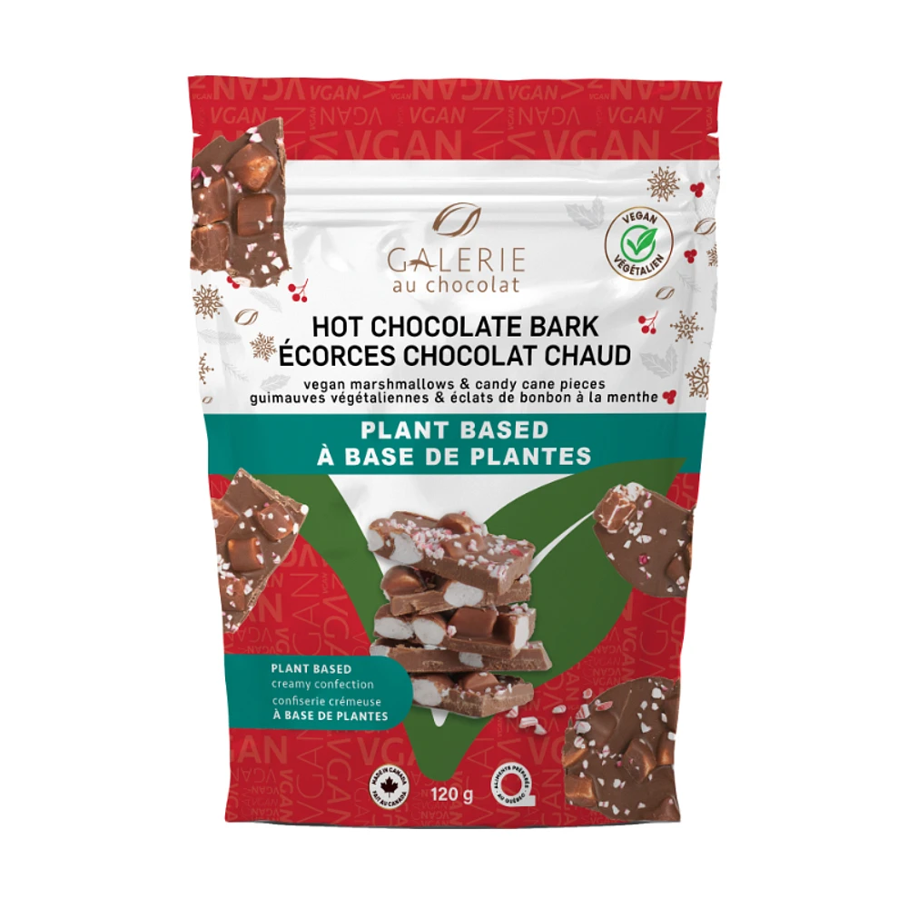 Galerie au Chocolat Plant Based Hot Chocolate Bark - 120g