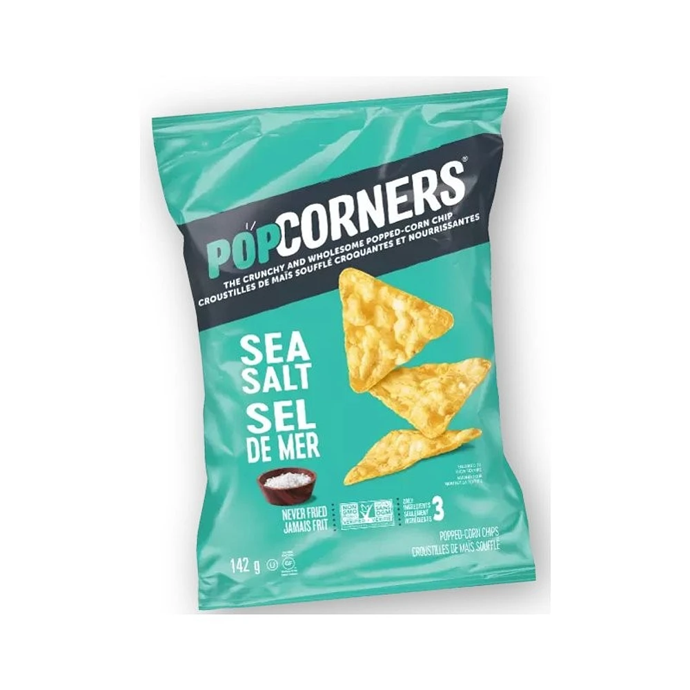 PopCorners Popped-Corn Chips - Sea Salt - 142 g