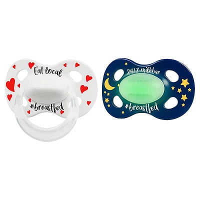 Medela Baby Day & Night Pacifier Set - 0-6 Months - Unisex - 2 Pack