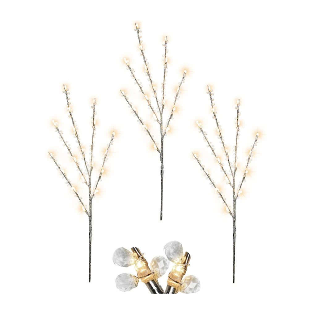 Danson Decor LED Decoration Lamp - Twinkle Stake - Warm White - 3's