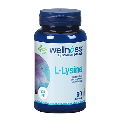 Wellness by London Drugs L-Lysine - 500mg - 60s