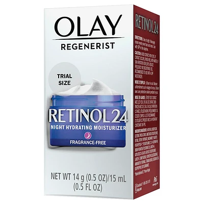 Olay Retinol 24 Night Hydrating Moisturizer - Fragrance Free - 15ml
