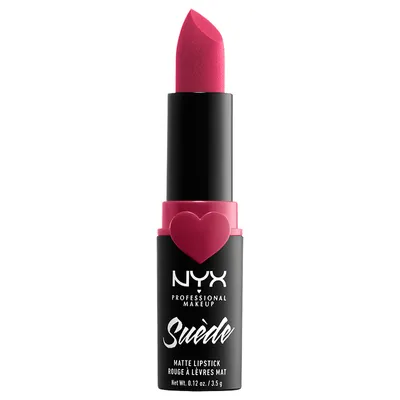 NYX Professional Makeup Suede Matte Lipstick - Cherry Skies