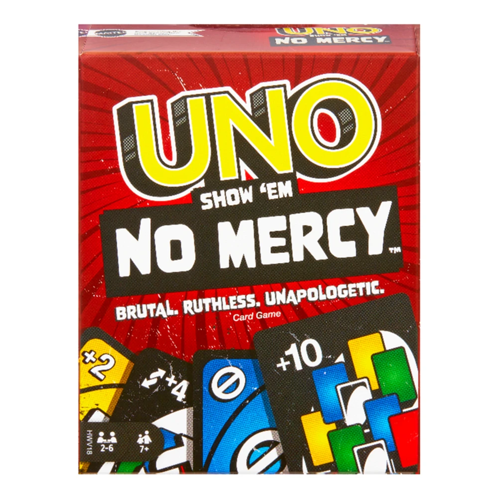 UNO Show 'em No Mercy Card Game