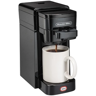 Proctor Silex Single-Serve Coffee Maker - Black - 49961
