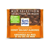 Ritter Sport - Milk Chocolate with Honey Salted Almonds - 100g