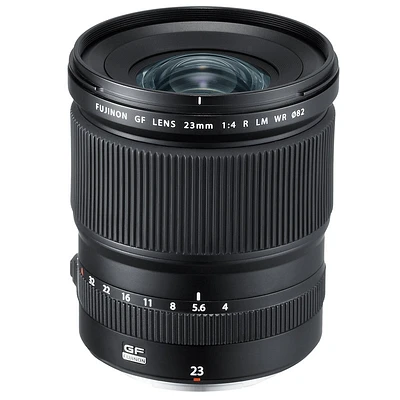 Fujifilm GF 23mm F4 R LM WR Lens - Black - 600018615