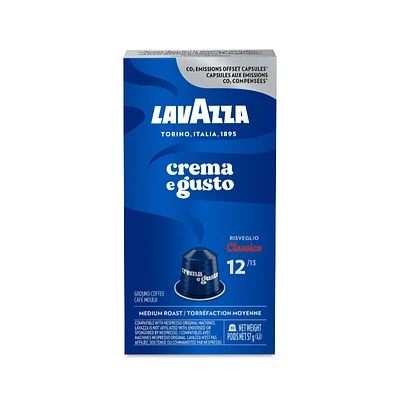 Lavazza Crema E Gusto Ground Coffee - Medium Roast - 10s