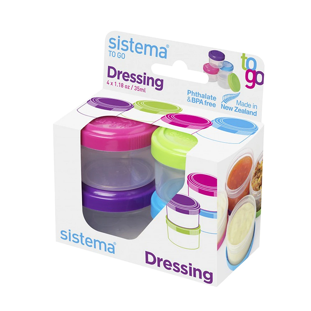 Sistema Dressing To Go - 1.18oz/4s