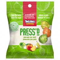 Twizzlers Pressed Green Apple Pear Peach Gummies - 100g