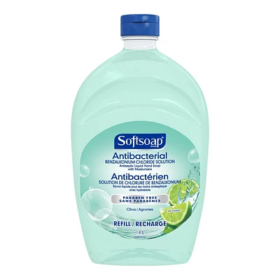 Softsoap Antibacterial Liquid Hand Soap - Fresh Citrus - 1.47L