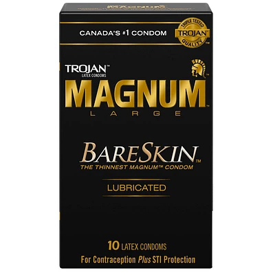 Trojan Magnum Bareskin Condoms - 10s