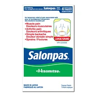 Salonpas Original Large Pain Relief Patch - 4 pack