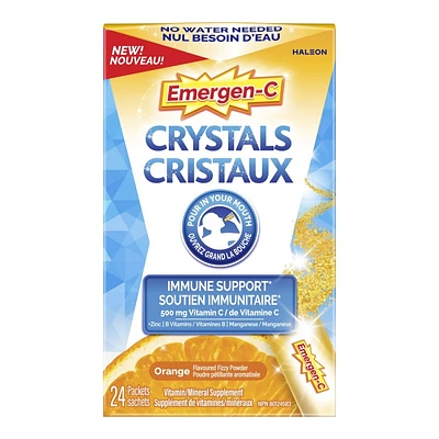 Emergen-C Crystals Multivitamin with Mineral Powder - Orange - 24's