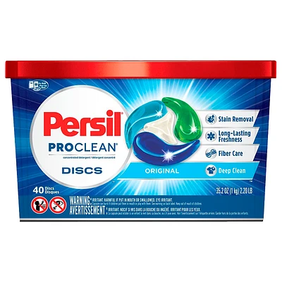Persil ProClean Discs Laundry Detergent - Original - 40s