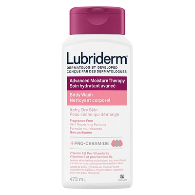 Lubriderm Advanced Moisture Therapy Body Wash - 473ml