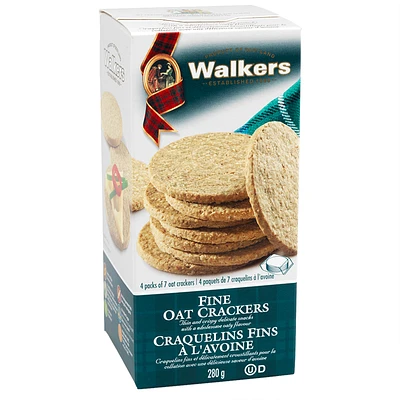 Walkers Fine Oat Crackers - 280g