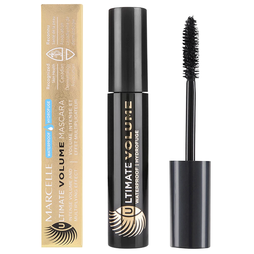 Marcelle Ultimate Volume Waterproof Mascara - Black