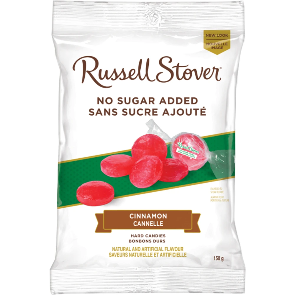 Russell Stover Cinnamon Candy - No Sugar Added - 150g