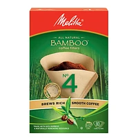 Melitta Bamboo No.4 Cone Filters - 80 pack