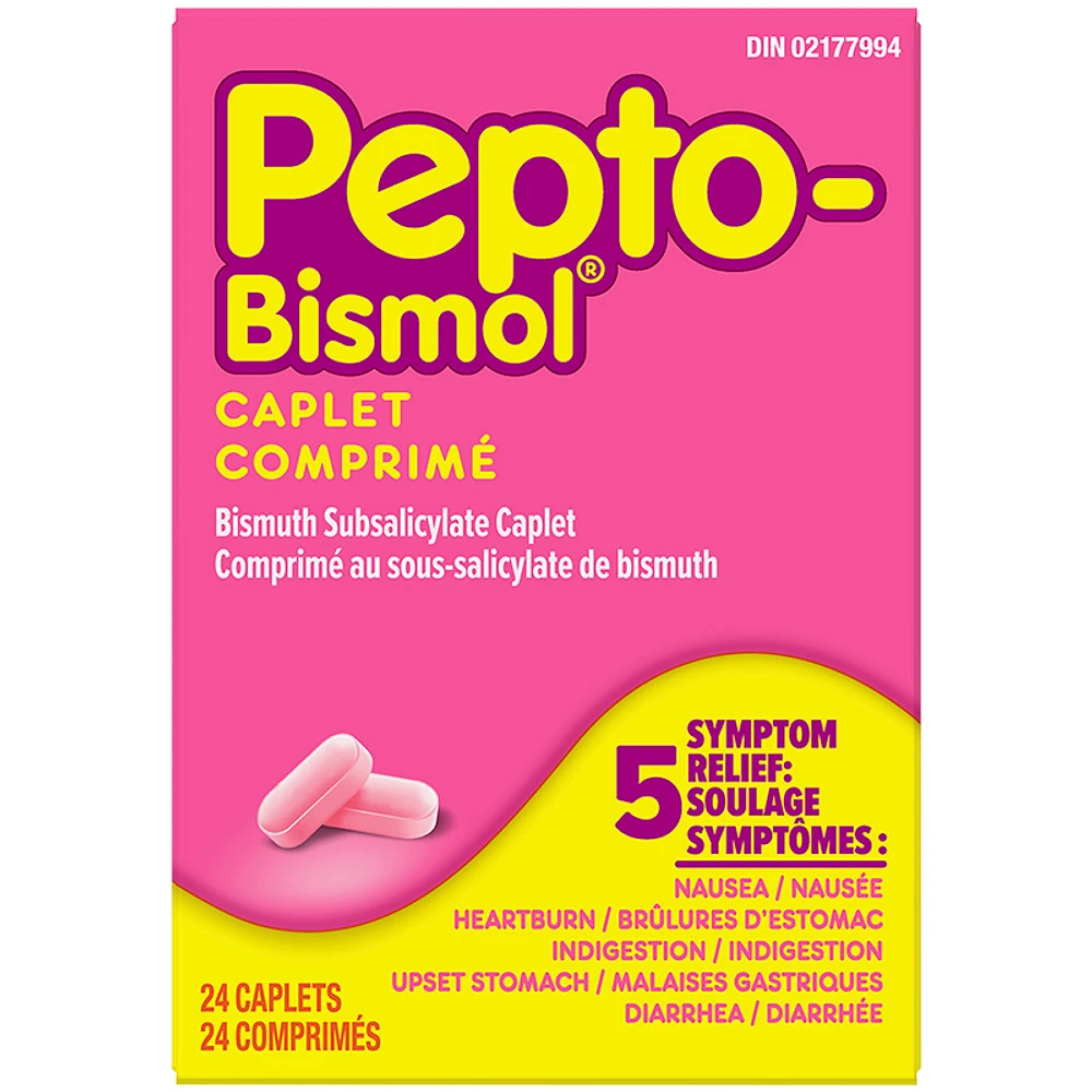 Pepto-Bismol Caplets - 24s