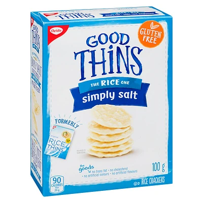 Christie Good Thins The Rice One - Simply Salt - 100g