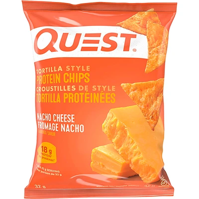 Quest Tortilla Style Protein Chips - Nacho Cheese - 32g