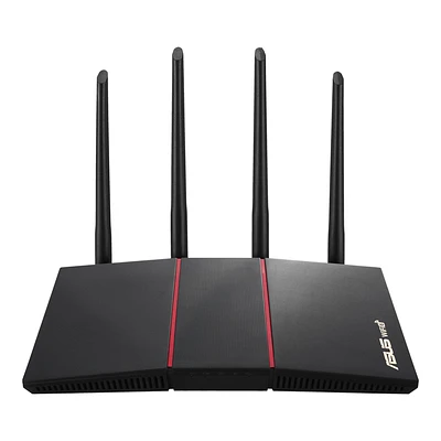 Asus Dual Band Wi-Fi 6 Router - Black - RT-AX55/CA