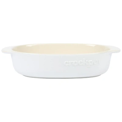 Crock Pot Oval Bakeware - White - Artisan