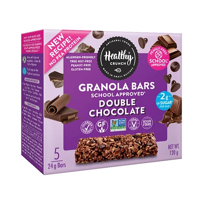 Healthy Crunch School Approved Granola Bar - Double Chocolate - 5pk/120g
