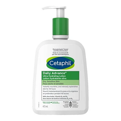 Cetaphil DailyAdvance Ultra Hydrating Lotion - Sensitive - 473ml