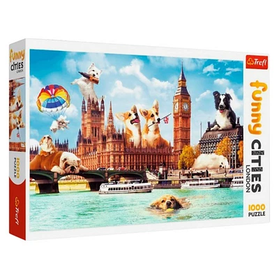 Trefl Puzzle Dogs in London - 1000pce