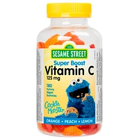 Sesame Street Super Boost Vitamin C - 125mg - 180s