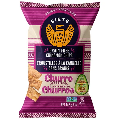 Siete Grain Free Churro Strips Chips - 142g