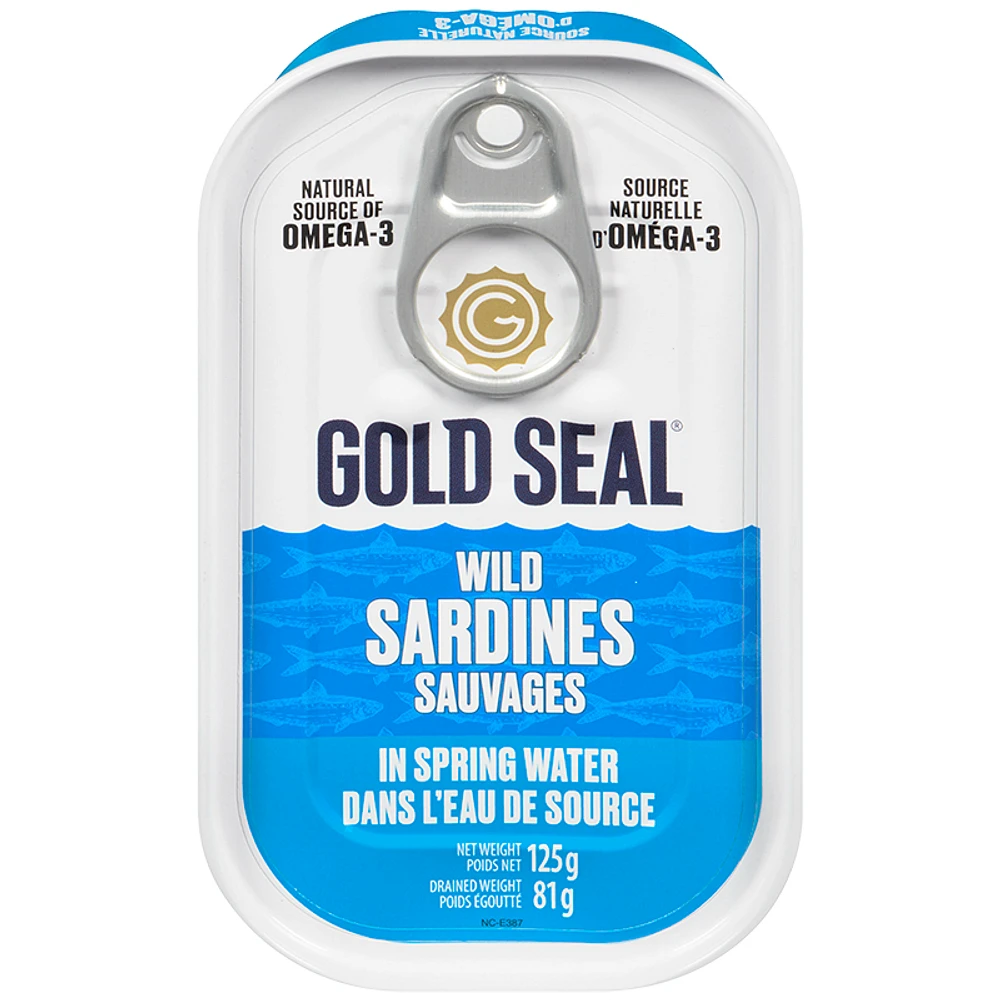 Goldseal Sardines - Spring Water - 125g