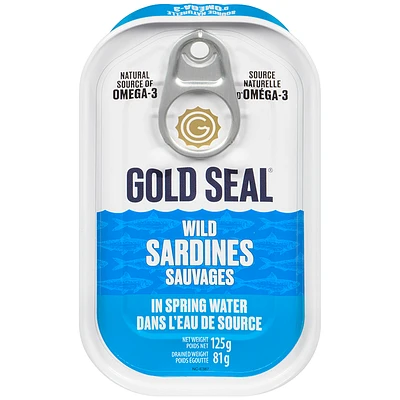 Goldseal Sardines - Spring Water - 125g