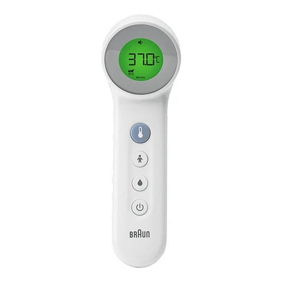 Braun No Touch + Touch Forehead Thermometer - White - BNT400CA