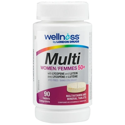 Wellness by London Drugs Multi Women 50 - 90s